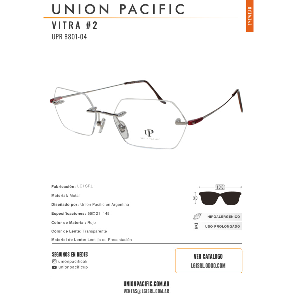 Union Pacific Lentes de Vista Vitra #5
