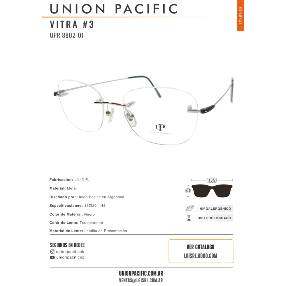 Union Pacific Lentes de Vista Vitra #3