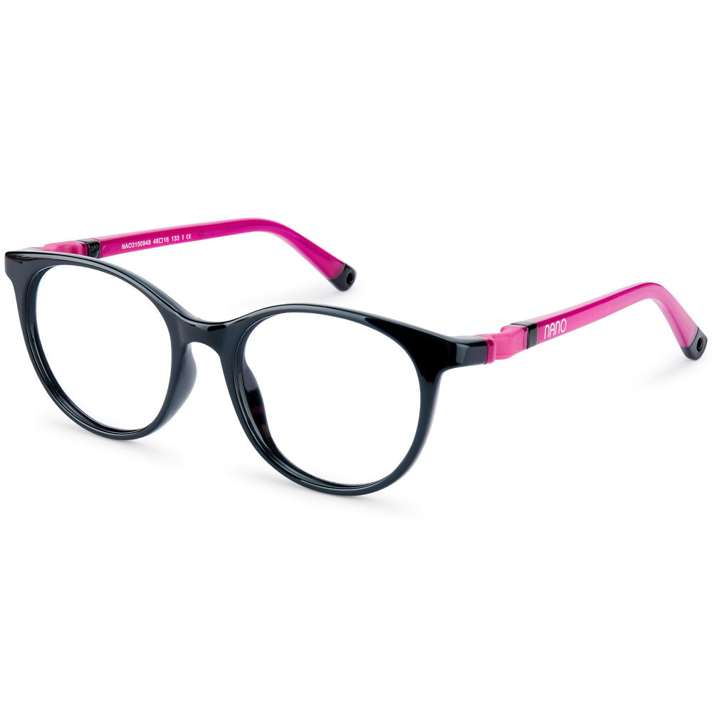 Nano Lentes de Vista Negro Brilloso