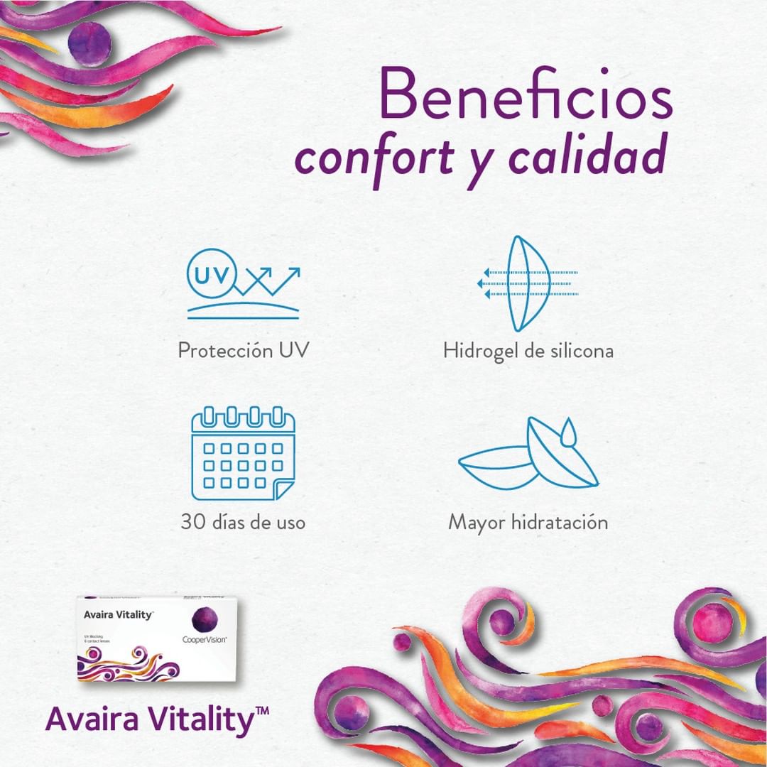 Avaira  Lentes de Contacto Miopía e Hipermetropía