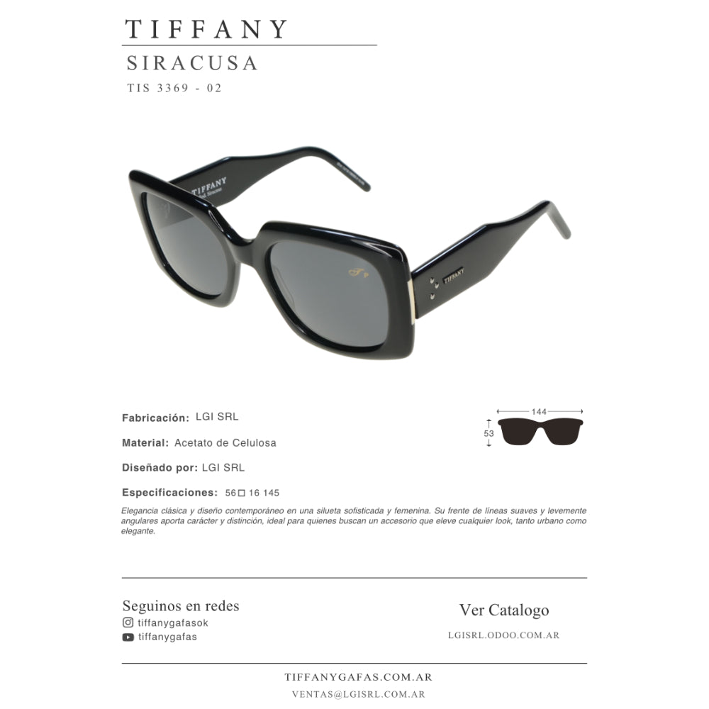 Tiffany Lentes de Sol Siracusa Polarizado