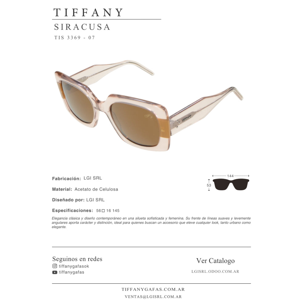 Tiffany Lentes de Sol Siracusa Polarizado