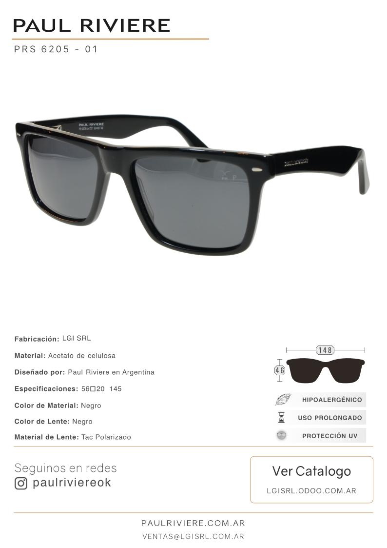 Paul Riviere Lentes de Sol 6205 Polarizado