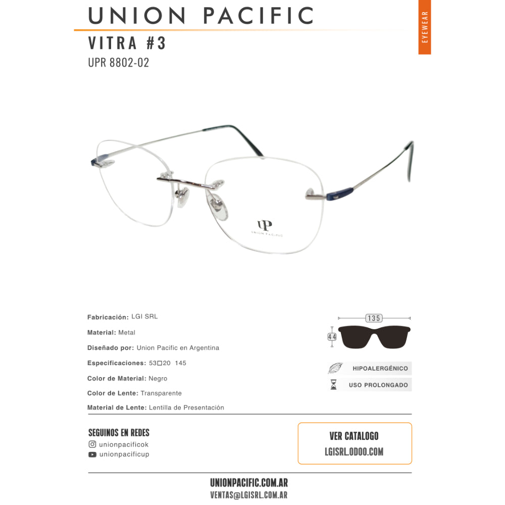 Union Pacific Lentes de Vista Vitra #3