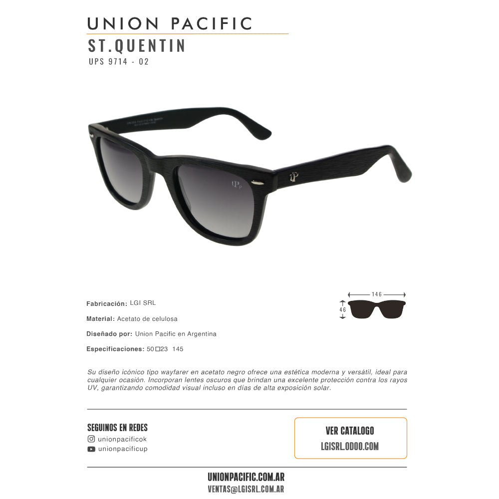 Union Pacific Lentes de Sol St. Quentin Polarizado
