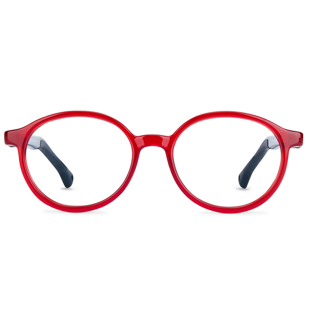 Nano  Lentes de Vista Rojo Transparente