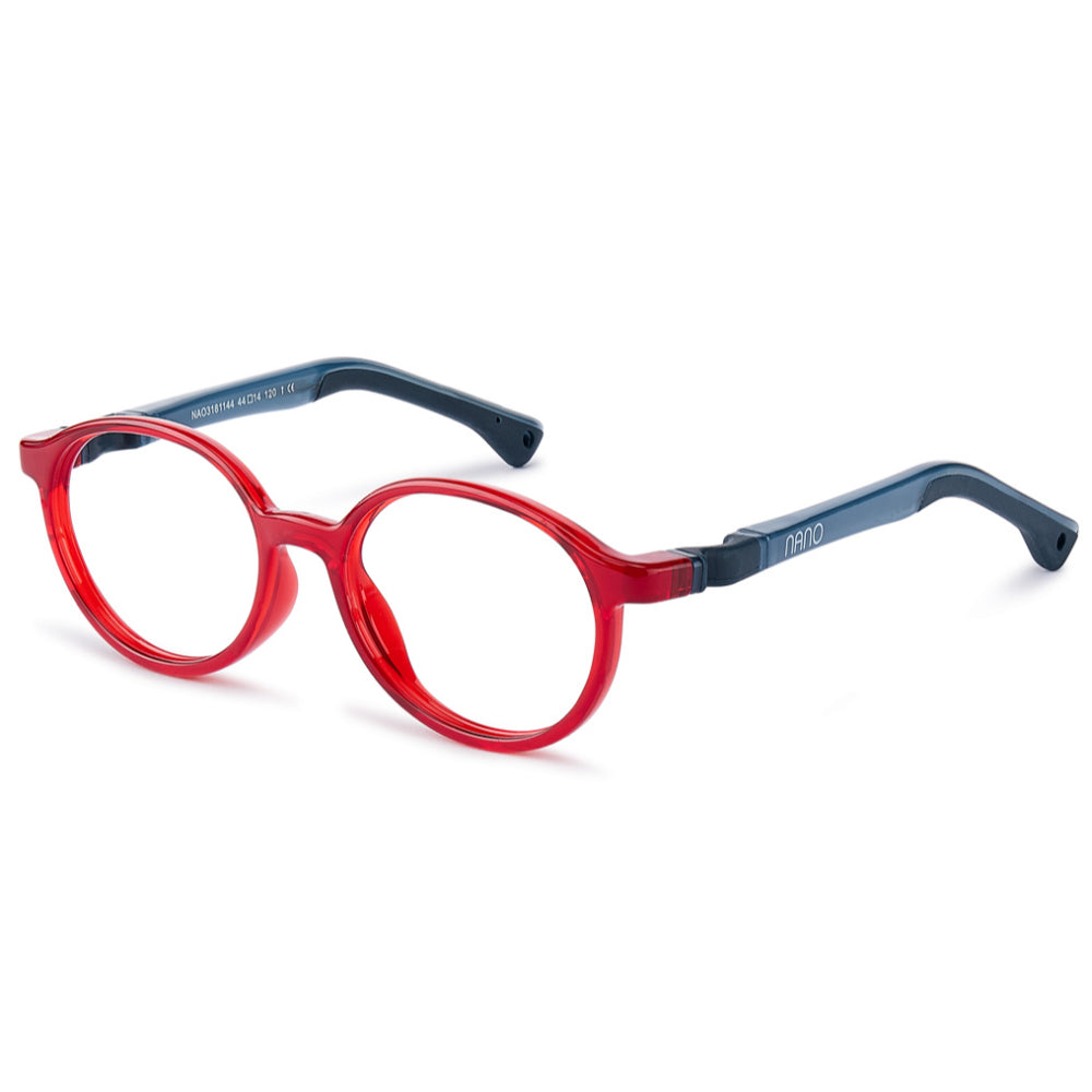 Nano  Lentes de Vista Rojo Transparente