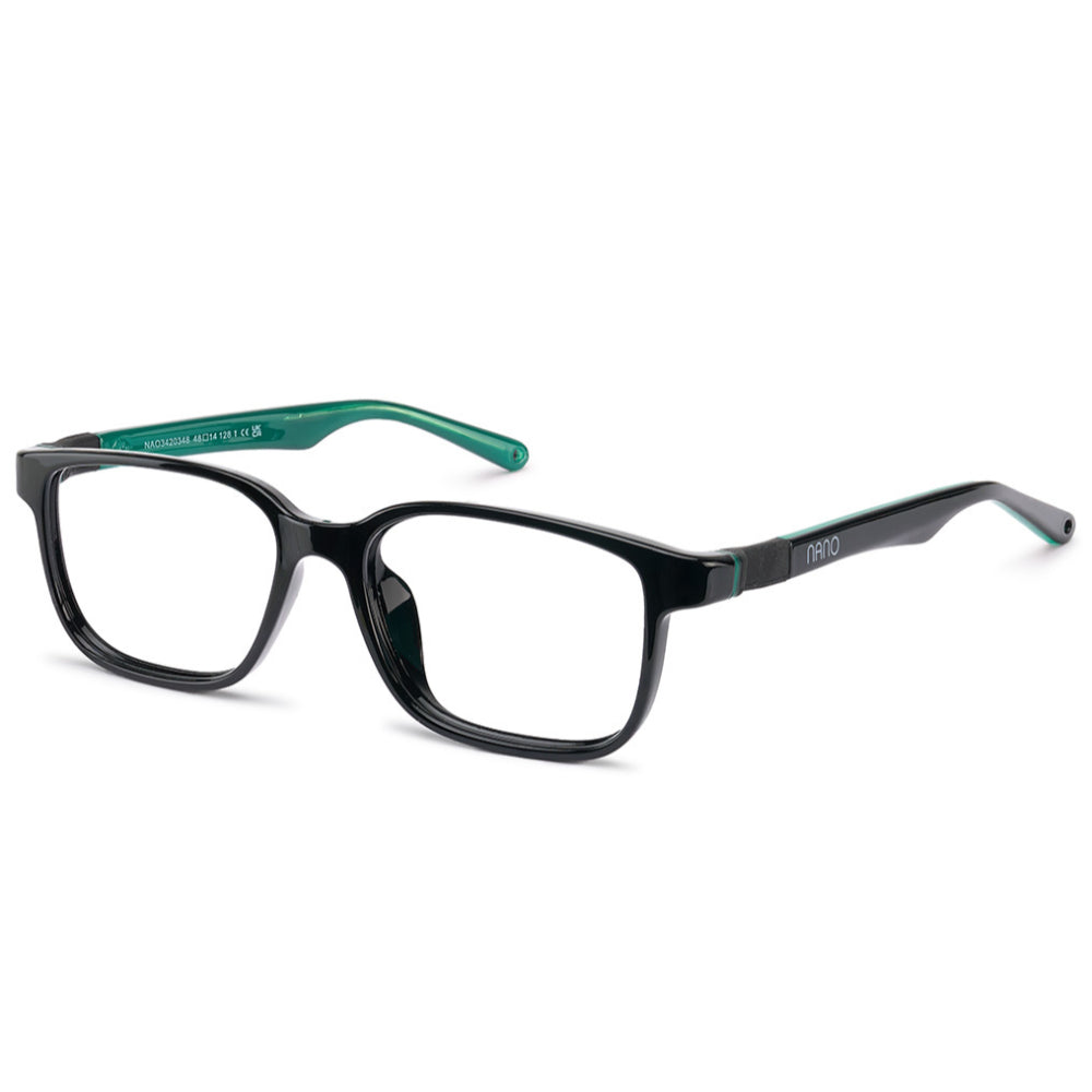 Nano  Lentes de Vista Negro Brilloso