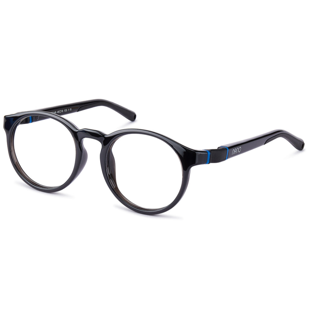 Nano  Lentes de Vista Negro Briloso