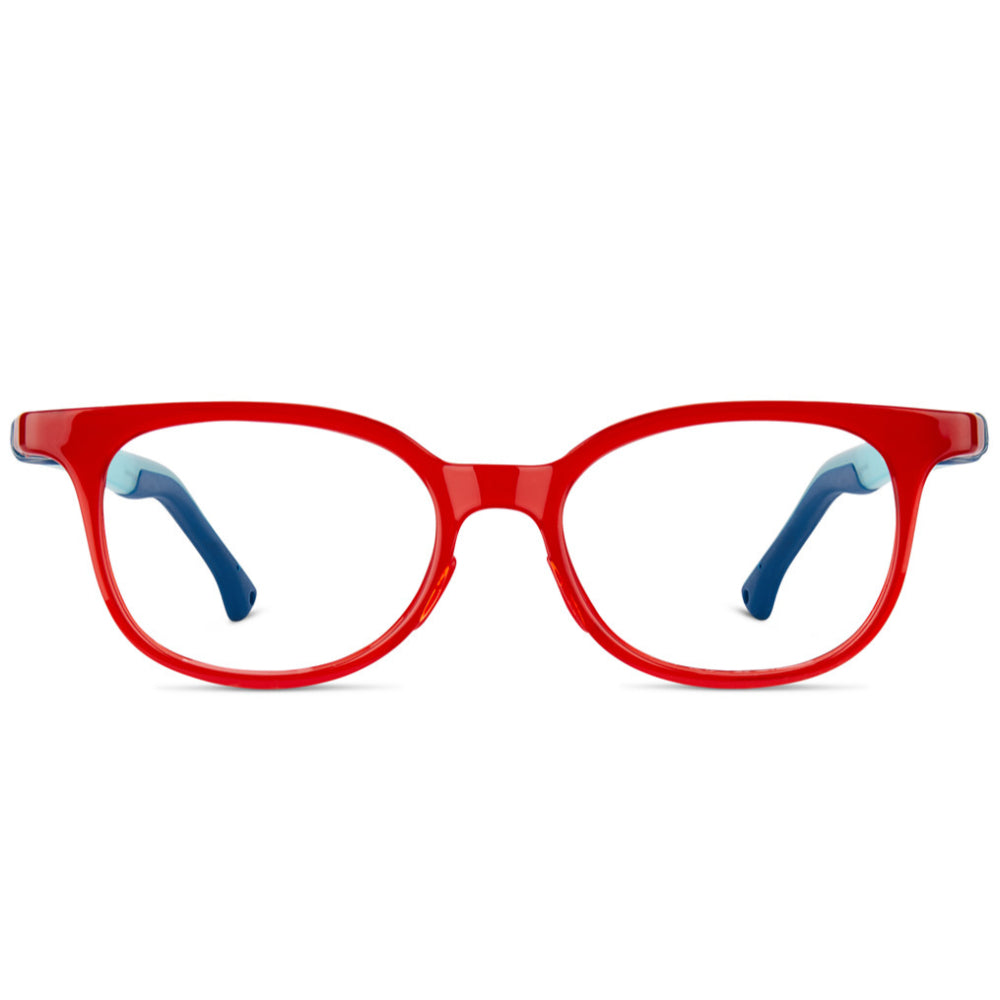 Nano  Lentes de Vista Rojo Translucido
