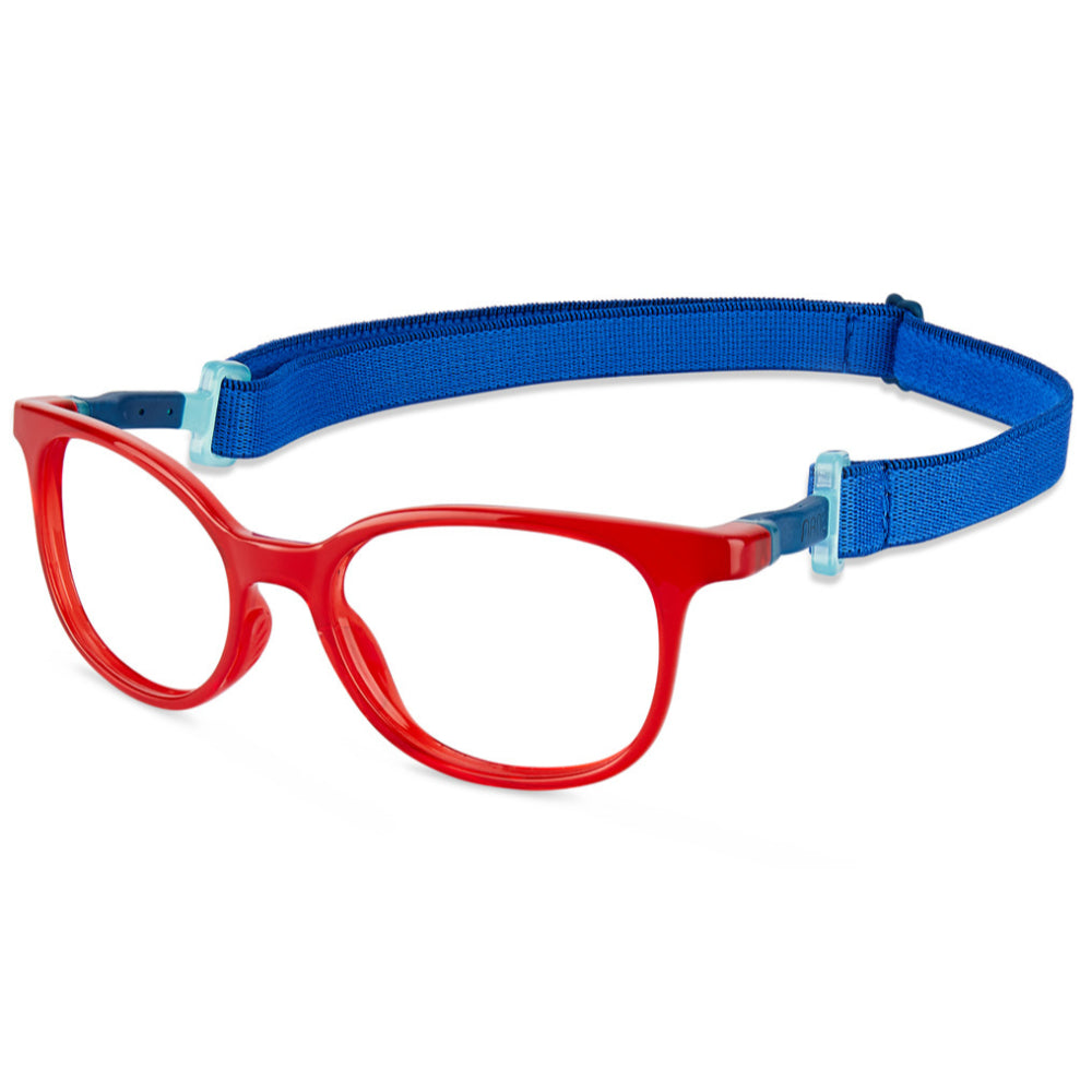 Nano  Lentes de Vista Rojo Translucido