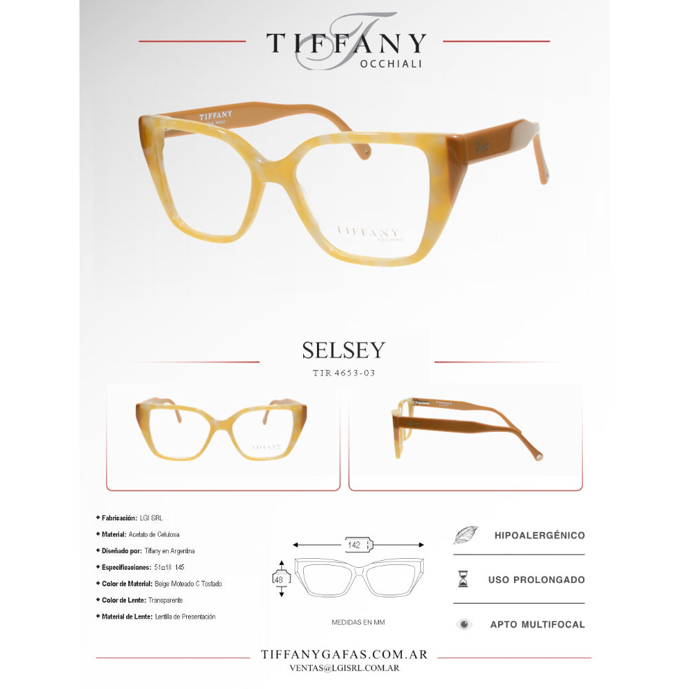 Tiffany Lentes de Vista Selsey